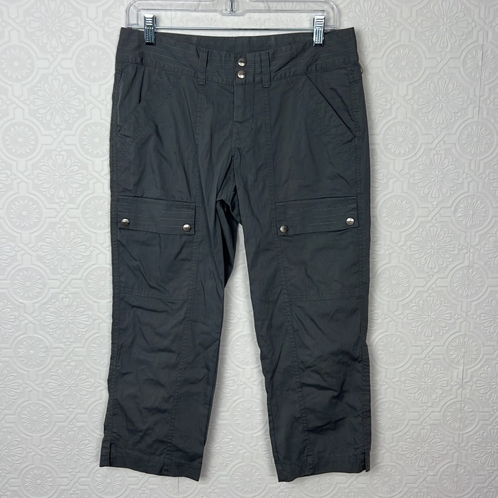 Kopen Cargo Hiking Pants Utility Cropped Grey 4 Lightweight Breathable Hike Gray
